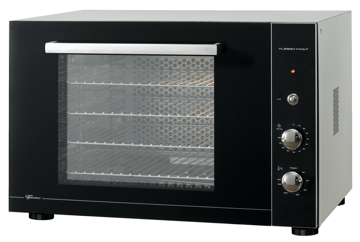 Forno de Mesa Elétrico Fischer 80L Turbo Fast 13687 Preto 220V