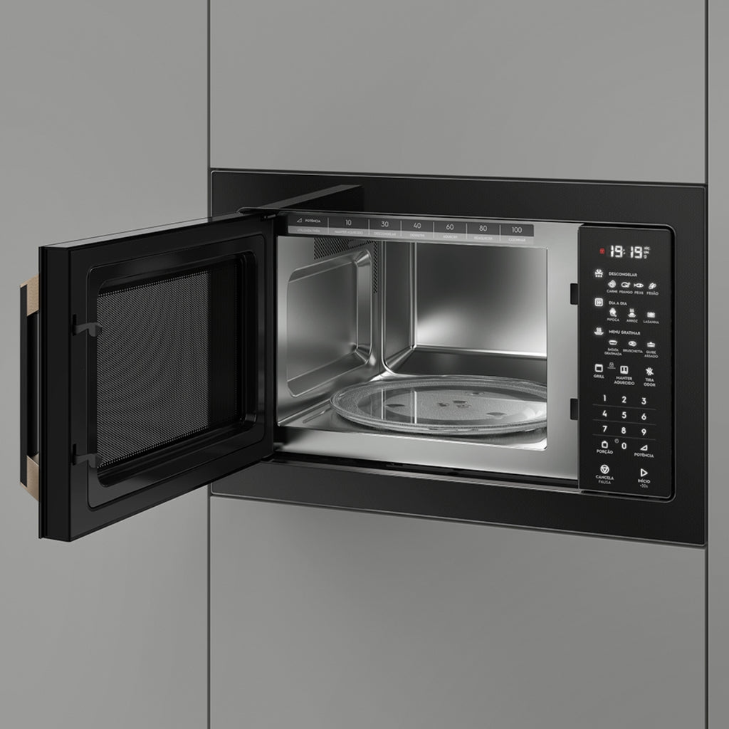 Kit Electrolux de Embutir Pro Series Forno Elétrico 80L Expert + Micro-Ondas 34L 220V