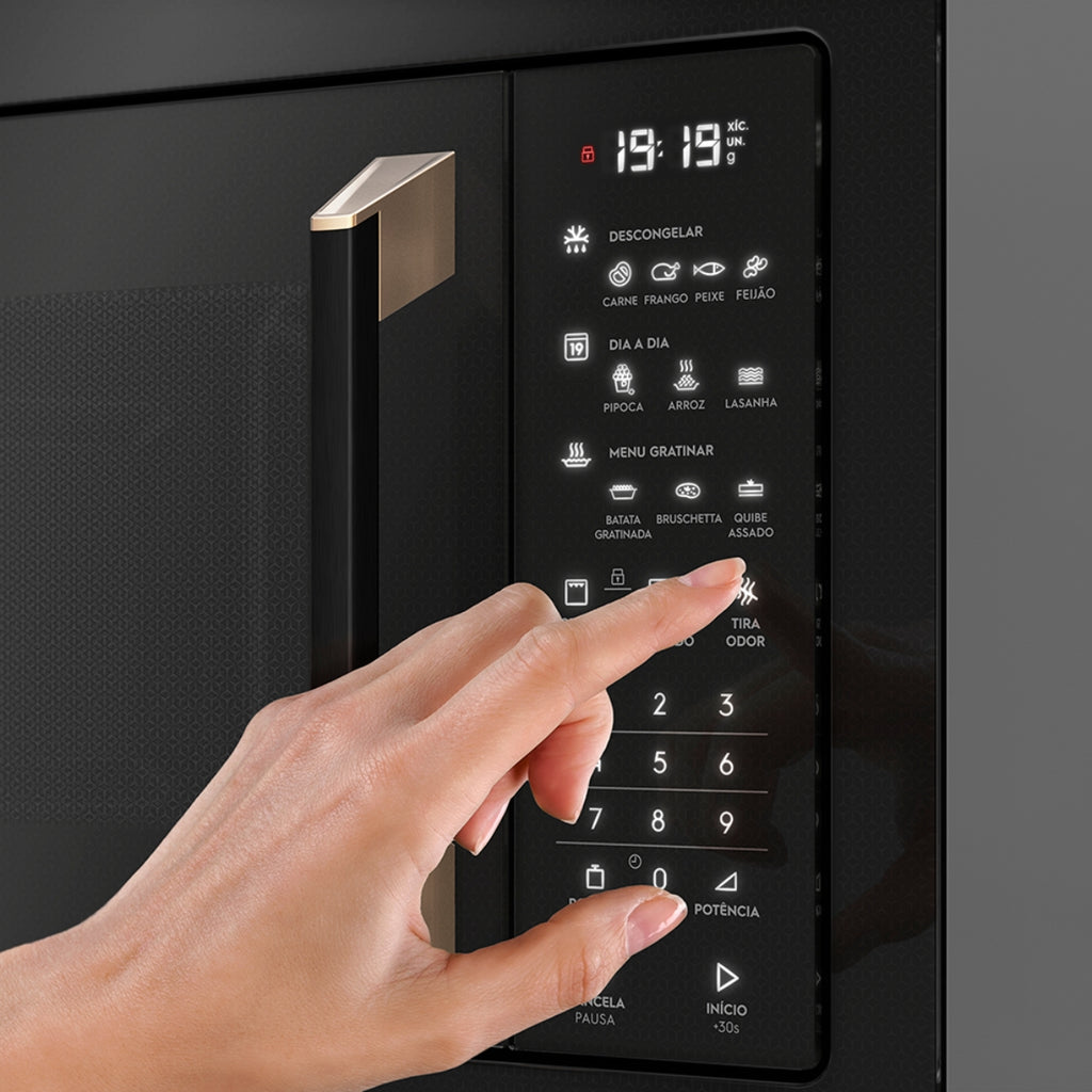 Kit Electrolux de Embutir Pro Series Forno Elétrico 80L Expert + Micro-Ondas 34L 220V