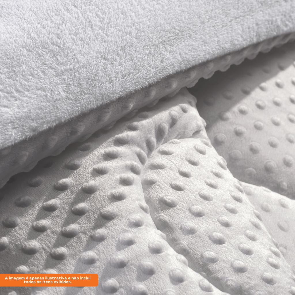 Edredom Queen Altenburg Blend Sense Pop UP 240x230cm Branco