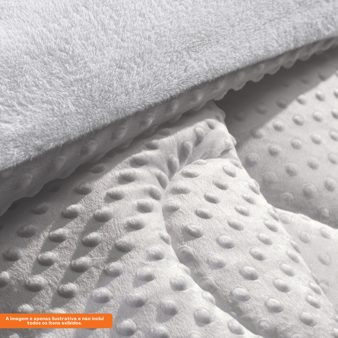Edredom Queen Altenburg Blend Sense Pop UP 240x230cm Branco
