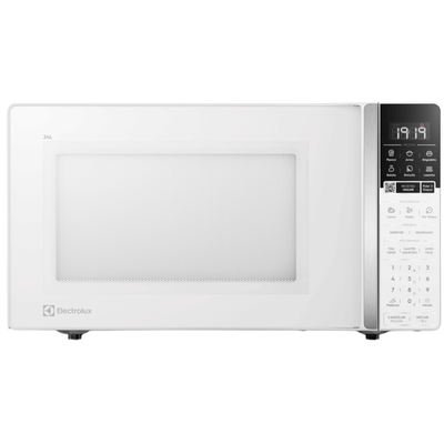Micro-ondas Electrolux 34L Efficient ME34B Função Descongelamento Assistido Branco 220V