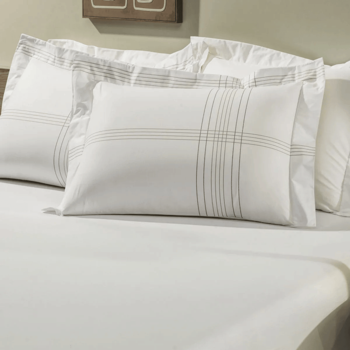 Jogo de Roupa de Cama Queen 3 Peças Altenburg Algodão 200 Fios Lux Garbo