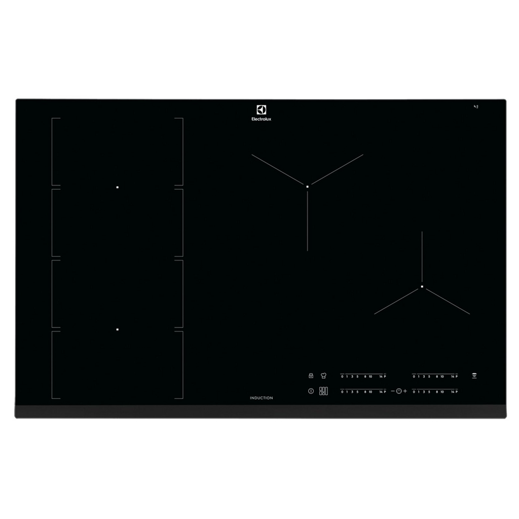 Cooktop Indução Electrolux 4 Bocas com Unicook Flexível e Best Chef IE8FB Preto 220V