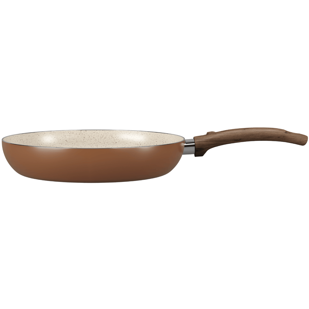 Frigideira Primea Ceramic Life Brinox Antiaderente 28cm Cappuccino