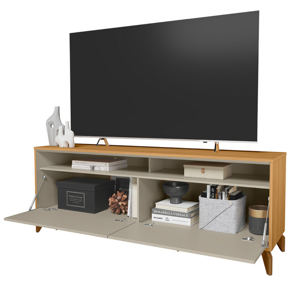 Rack Dubai Linea 160cm Tauari e Off White