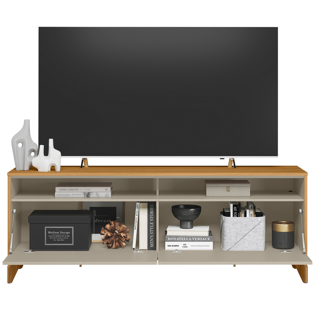 Rack Dubai Linea 160cm Tauari e Off White