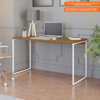 Escrivaninha Industrial Kappesberg LI003 136cm Canela e Branco