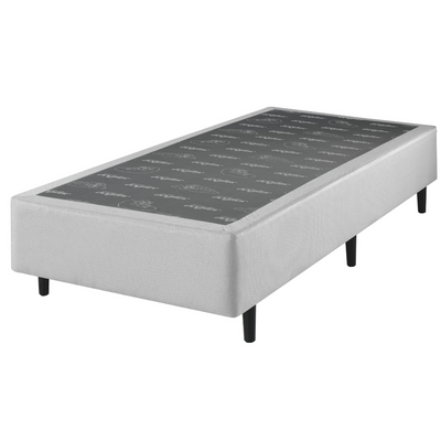 Base Para Colchão Privilege Solteiro Queen Ecoflex 96x203x25cm Prata