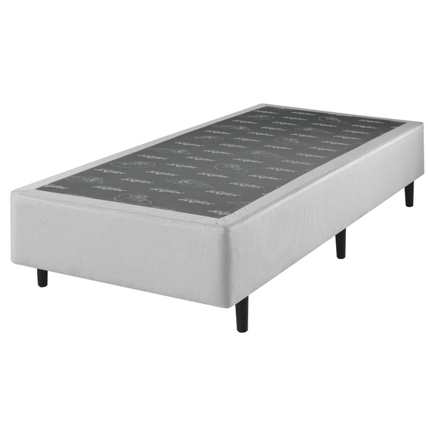 Base Para Colchão Privilege Solteiro Queen Ecoflex 96x203x25cm Prata