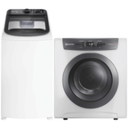 Conjunto Electrolux Lavadora de Roupas 12kg Efficient LET12 + Secadora Piso e Parede 11kg SVB11 220V