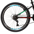Bicicleta Caloi Aro 24 Max Freio V-Brake 21 Velocidades Preto