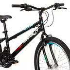 Bicicleta Caloi Aro 24 Max Freio V-Brake 21 Velocidades Preto