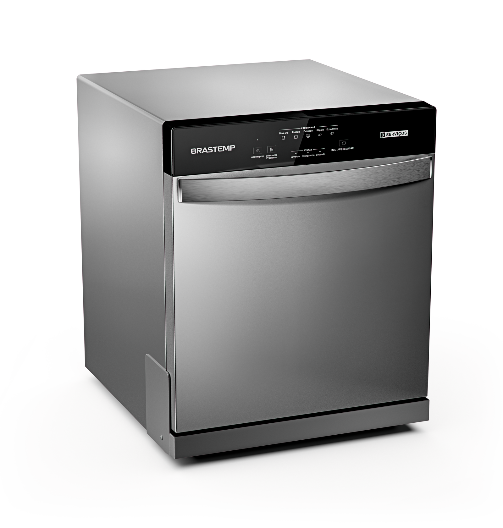 Lava-Louças Brastemp 8 Serviços BLF08BS Prata 220V