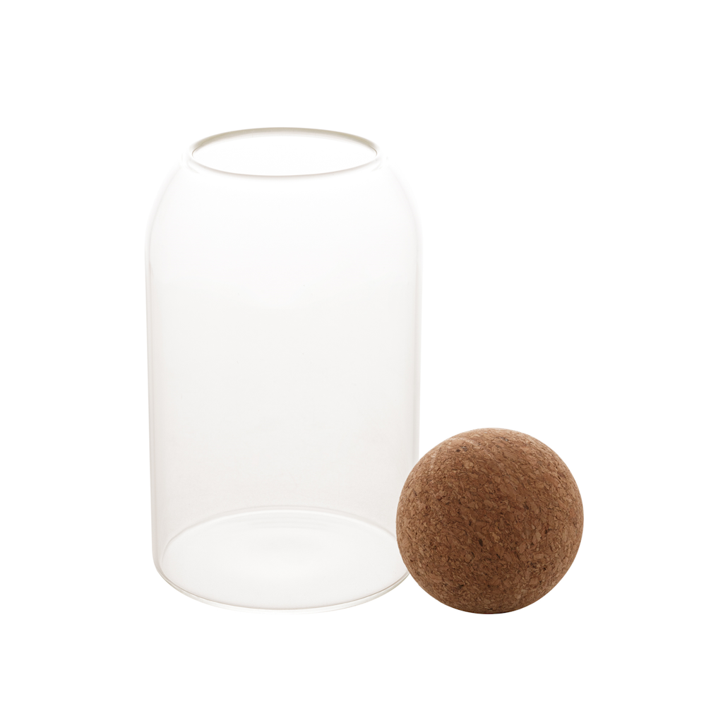 Porta Mantimento de Vidro Coliseu Borossilicato 800ml