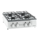 Fogao de Mesa à Gás 4 Bocas Flamatop Venax Branco 220V