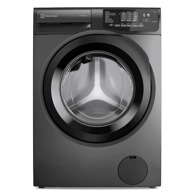 Lavadora de Roupas Electrolux 12KG LFC12 Lavagem Inteligente Inverter com Água Quente Cinza Ônix 220V