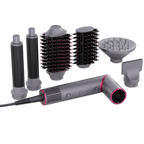 Secador de Cabelo Philco Tecnologia Fast Dry 1450W Cinza e Rosa 220V