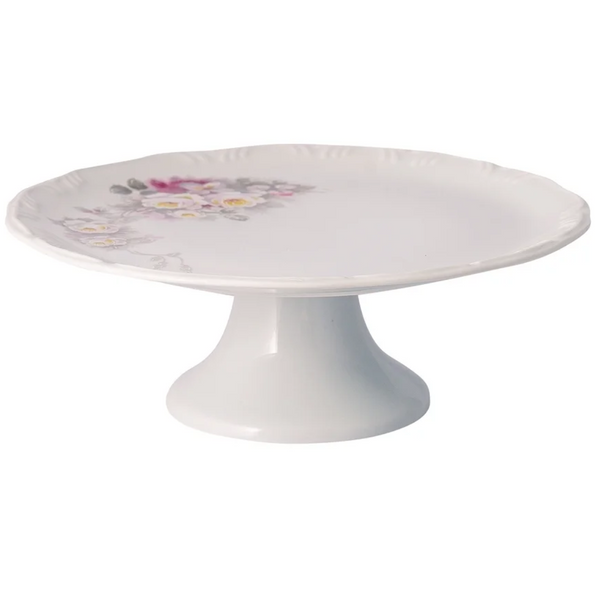 Prato para Bolo Com Base 27cm Pomerode Schmidt Eterna