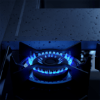 Fogão 4 Bocas Electrolux Efficient FE4GB Piso Mesa Vidro Tripla Chama PerfectCook Preto Bivolt