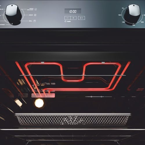 Kit Brastemp Forno Elétrico 84 Litros BOF84AR Inox+Micro-ondas 32L BM146A 220V