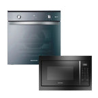 Kit Brastemp Forno Elétrico 84 Litros BOF84AR Inox+Micro-ondas 32L BM146A 220V