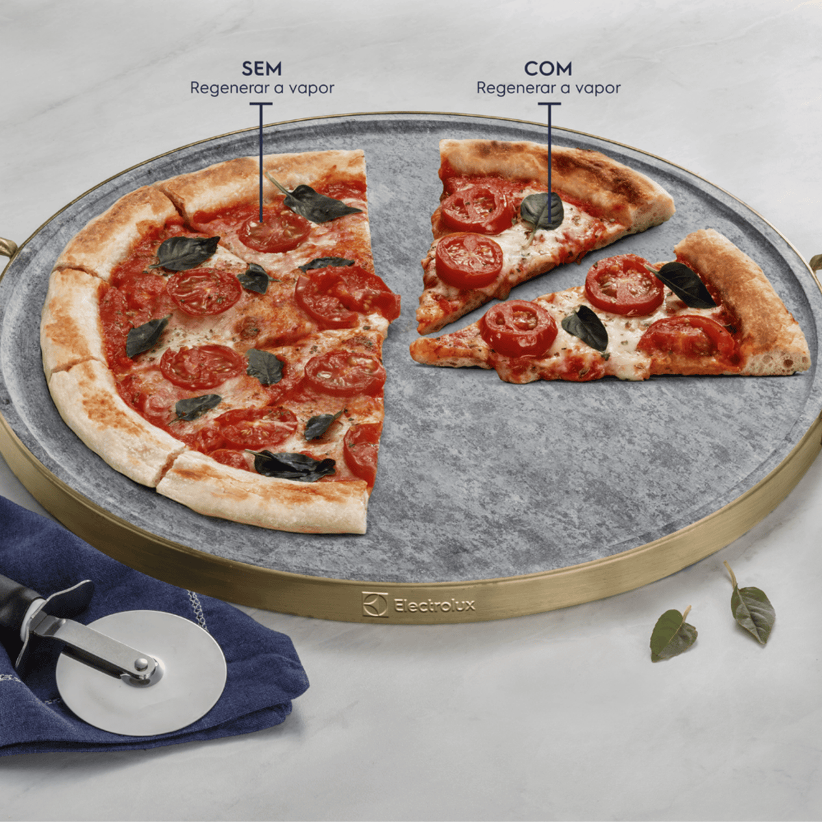 Fogão 5 Bocas Electrolux Efficient FE5IW Piso Mesa de Inox PerfectCook e VaporBake Branco Bivolt
