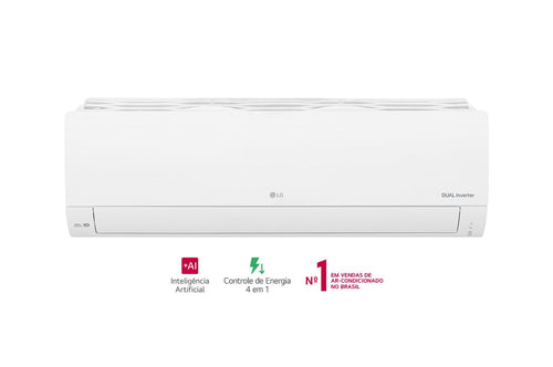 Ar-Condicionado LG Dual Inverter Compact +AI 12000 BTUs S3-Q12JAQAL Frio 220V