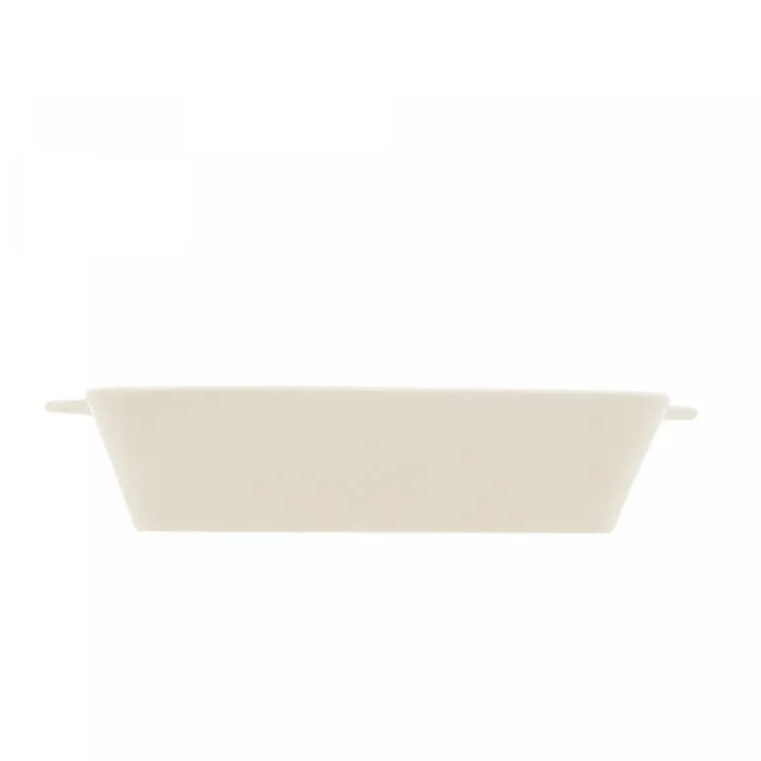 Refratário de Porcelana Coliseu Basic com Alça 23,5cm Branco