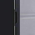 Expositora Vertical de Bebidas Gelopar 228L Porta de Vidro GPTU-230 PR Preto 220V
