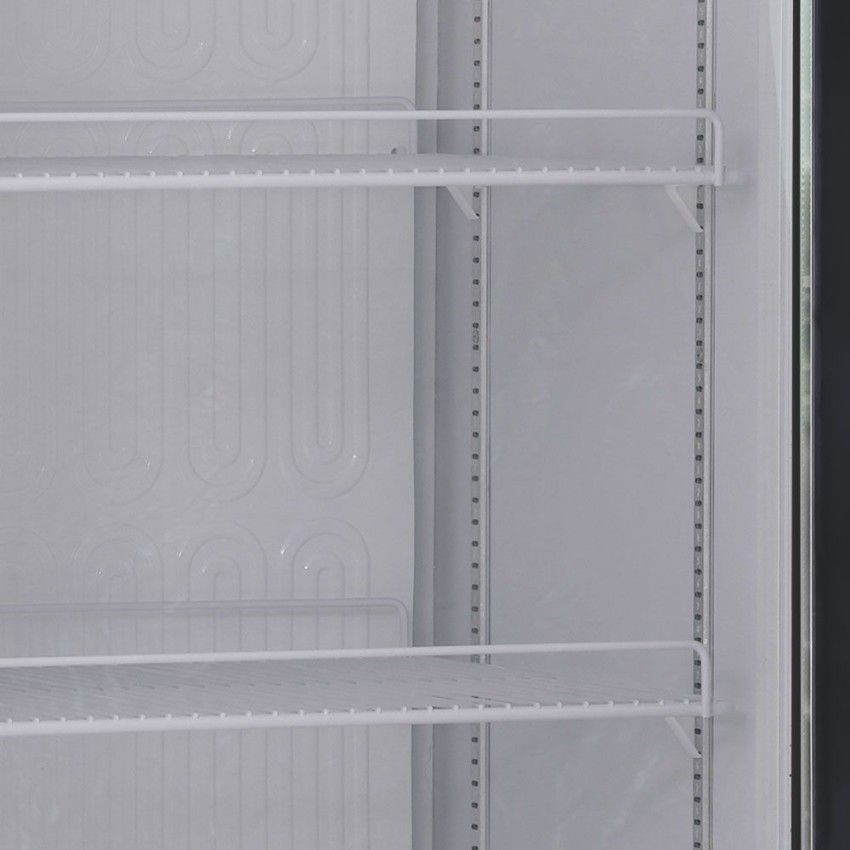 Expositora Vertical de Bebidas Gelopar 228L Porta de Vidro GPTU-230 PR Preto 220V