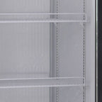 Expositora Vertical de Bebidas Gelopar 228L Porta de Vidro GPTU-230 PR Preto 220V