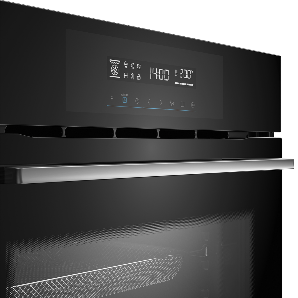 Forno de Embutir Elétrico Midea 80L TST80P2 com Função Air Fryer Preto 220V