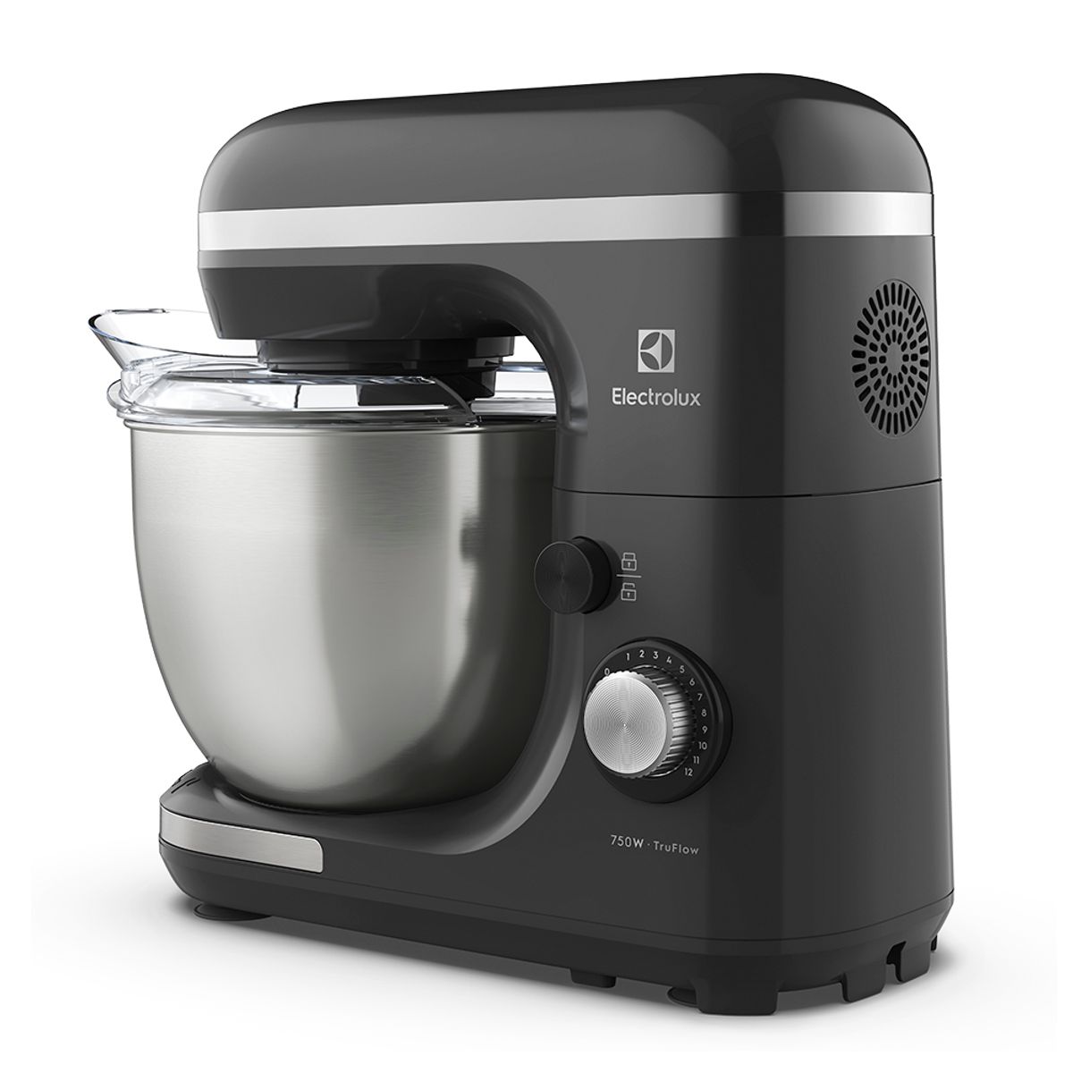 Batedeira Planetária Electrolux  5L EKM40 Tigela Inox 750W Cinza 220V