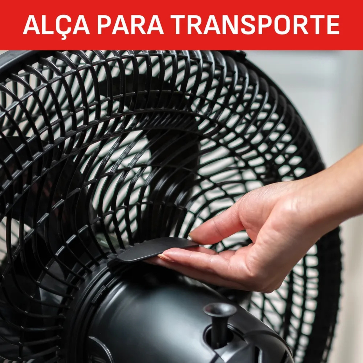 Ventilador de Coluna Arno 40cm VE2C Essential Preto 220V