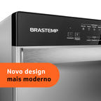 Lava-Louças Brastemp 8 Serviços BLF08BS Prata 220V