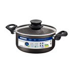 Panela Caçarola Tramontina Paris 24cm Chumbo