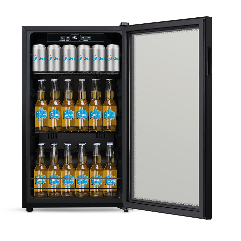 Cervejeira Flex Midea 96L BCA10P2 Frigobar ou Adega Preto 220V
