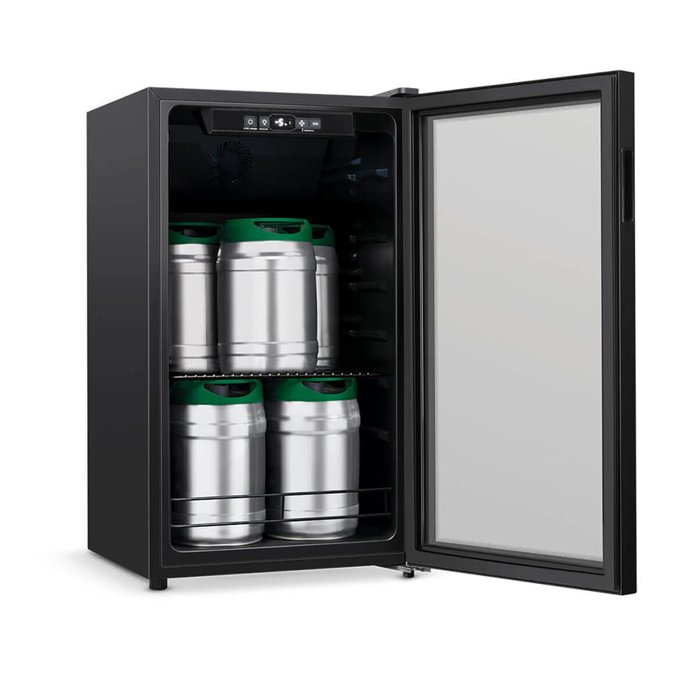 Cervejeira Flex Midea 96L BCA10P2 Frigobar ou Adega Preto 220V