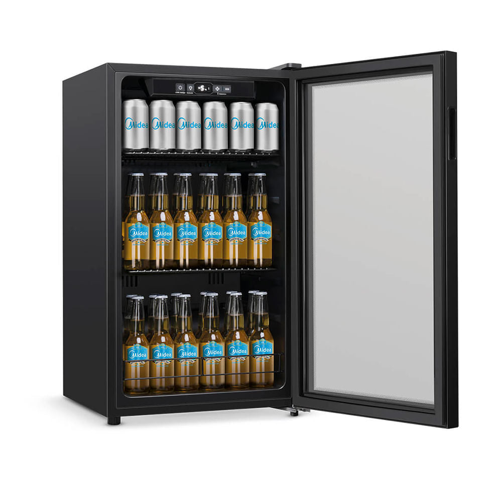 Cervejeira Flex Midea 96L BCA10P2 Frigobar ou Adega Preto 220V