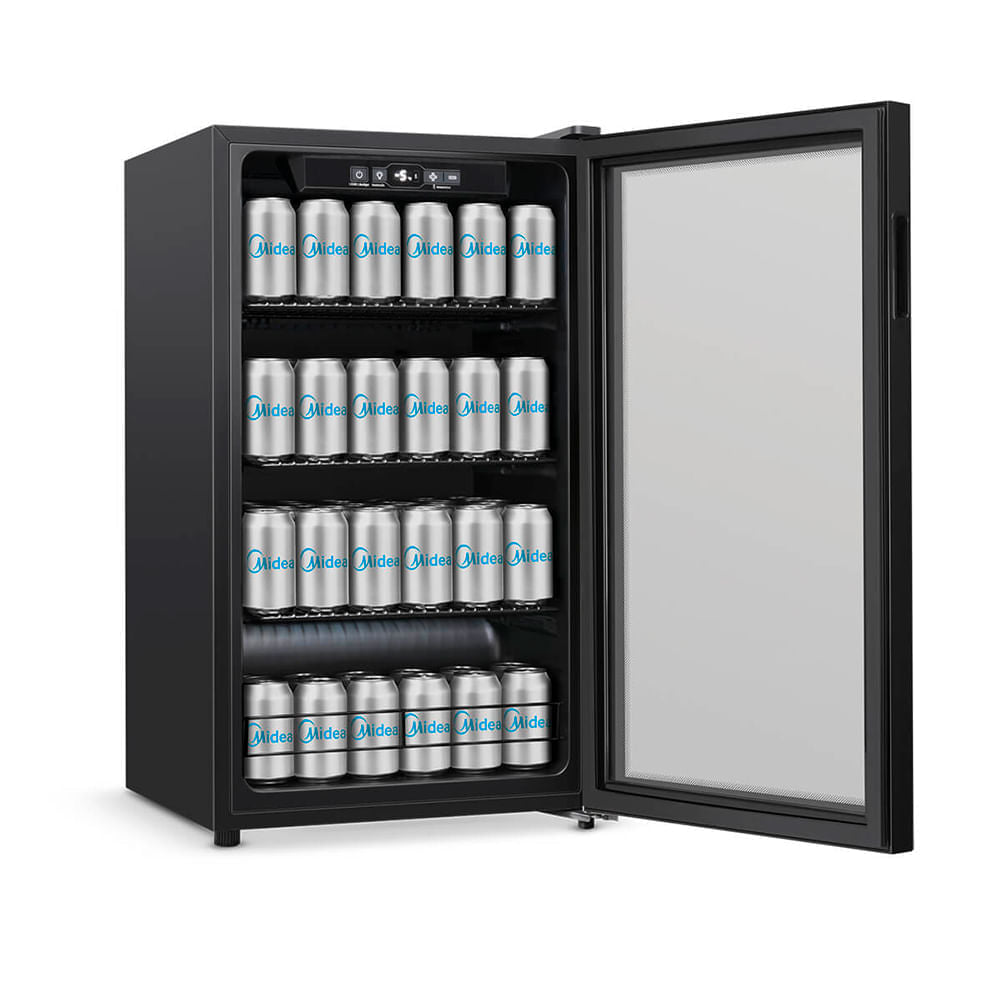 Cervejeira Flex Midea 96L BCA10P2 Frigobar ou Adega Preto 220V