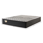 Colchão Relax Comfort Casal Ecoflex Molas Ensacadas 138x188x26 Grafite