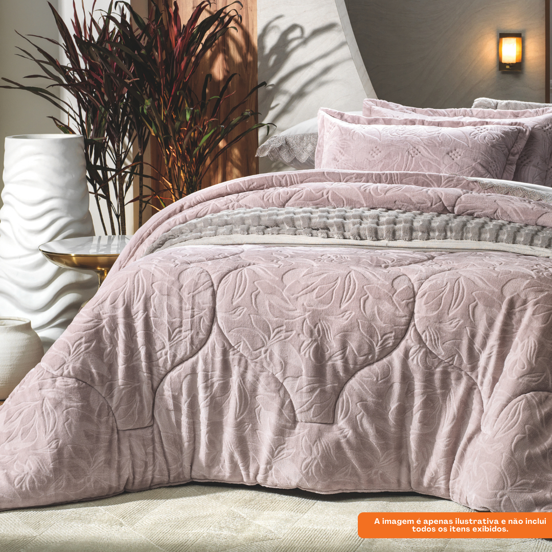 Edredom Solteiro Blend Elegance Altenburg 170x240cm Blooming