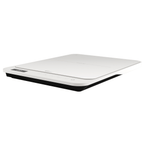 Cooktop Indução Portátil Fischer 1 Boca Mesa Vitrocerâmica Touch Screen Branco Bivolt