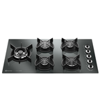 Kit Electrolux Home Pro Forno Elétrico Embutir 80L +Cooktop 5 Bocas +Coifa de Parede 90cm Espelhado 220V
