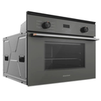 Forno de Embutir Elétrico Brastemp 47L Infinity com Air Fryer Cinza 220V