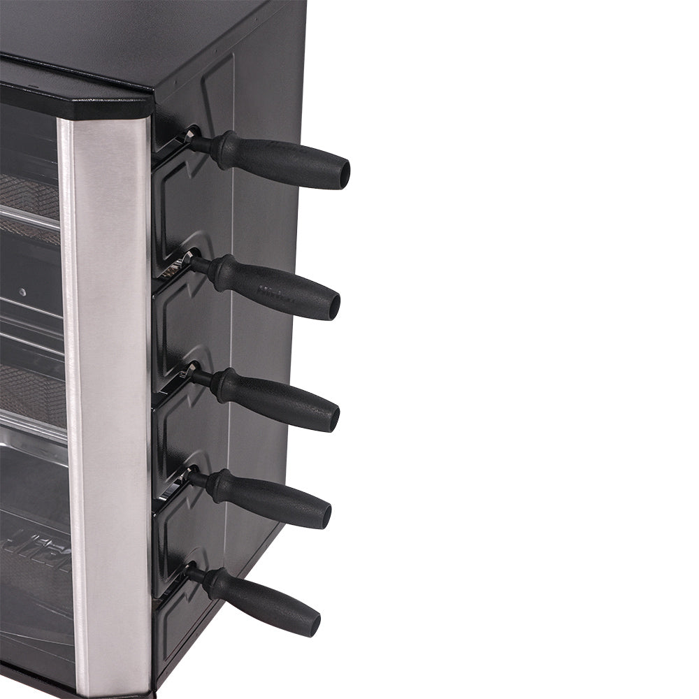 Churrasqueira a Gás Hidro Tradição 5 Espetos Giratórios Acendimento Automático Bivolt