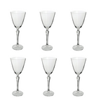 Jogo de 6 Taças Elizabeth Full-Fit em Cristal Ecológico 350ml