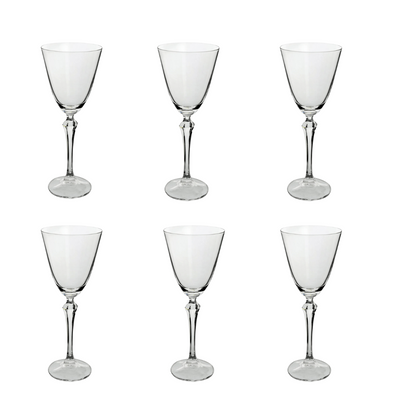 Jogo de 6 Taças Elizabeth Full-Fit em Cristal Ecológico 350ml