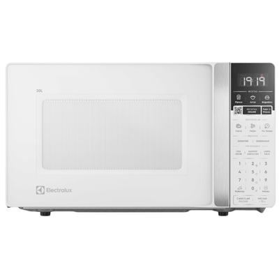Micro-ondas Electrolux 20L Efficient ME20B Função Descongelamento Assistido Branco 220V